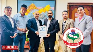 विपद् प्रभावित होटल व्यवसायको पुनरुत्थानका लागि महासंघद्वारा पर्यटन मन्त्रालयमा ११ बुँदे ज्ञापनपत्र